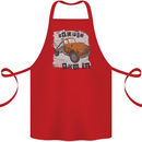 I Can Tow It Funny Towing Truck Operator Cotton Apron 100% Organic Red