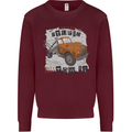 I Can Tow It Funny Towing Truck Operator Kids Sweatshirt Jumper Maroon