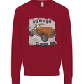 I Can Tow It Funny Towing Truck Operator Kids Sweatshirt Jumper Red