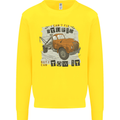 I Can Tow It Funny Towing Truck Operator Kids Sweatshirt Jumper Yellow