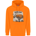 I Can Tow It Funny Towing Truck Operator Mens 80% Cotton Hoodie Orange