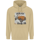 I Can Tow It Funny Towing Truck Operator Mens 80% Cotton Hoodie Sand
