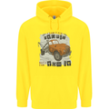 I Can Tow It Funny Towing Truck Operator Mens 80% Cotton Hoodie Yellow