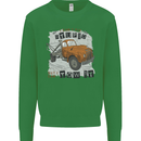 I Can Tow It Funny Towing Truck Operator Mens Sweatshirt Jumper Irish Green