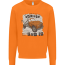 I Can Tow It Funny Towing Truck Operator Mens Sweatshirt Jumper Orange