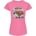I Can Tow It Funny Towing Truck Operator Womens Petite Cut T-Shirt Azalea