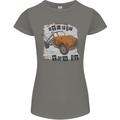 I Can Tow It Funny Towing Truck Operator Womens Petite Cut T-Shirt Charcoal