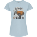 I Can Tow It Funny Towing Truck Operator Womens Petite Cut T-Shirt Light Blue