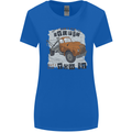 I Can Tow It Funny Towing Truck Operator Womens Wider Cut T-Shirt Royal Blue