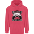 I Can't Hear You Im Gaming Funny Gamer Childrens Kids Hoodie Heliconia