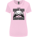 I Can't Hear You Im Gaming Funny Gamer Womens Wider Cut T-Shirt Light Pink
