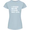 I Cycled Before Cycling was Cool Cycling Womens Petite Cut T-Shirt