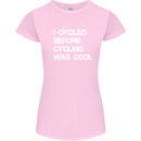 I Cycled Before Cycling was Cool Cycling Womens Petite Cut T-Shirt