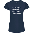 I Cycled Before Cycling was Cool Cycling Womens Petite Cut T-Shirt