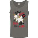 I Didn't Fart My Butt Blew You a Kiss Funny Dog Mens Vest Tank Top Charcoal
