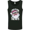 I Do It for the HO's Funny Christmas Santa Xmas Mens Vest Tank Top Black