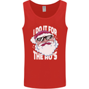 I Do It for the HO's Funny Christmas Santa Xmas Mens Vest Tank Top Red