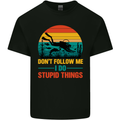 I Do Stupid Things Funny Scuba Diving Diver Mens Cotton T-Shirt Tee Top Black