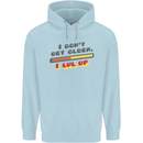 I Don't Get Older Funny Gaming Gamer Birthday Childrens Kids Hoodie Light Blue