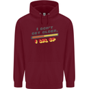 I Don't Get Older Funny Gaming Gamer Birthday Childrens Kids Hoodie Maroon