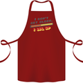 I Don't Get Older Funny Gaming Gamer Birthday Cotton Apron 100% Organic Maroon