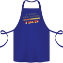 I Don't Get Older Funny Gaming Gamer Birthday Cotton Apron 100% Organic Royal Blue