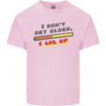 I Don't Get Older Funny Gaming Gamer Birthday Kids T-Shirt Childrens Light Pink