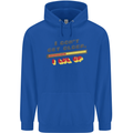 I Don't Get Older Funny Gaming Gamer Birthday Mens 80% Cotton Hoodie Royal Blue