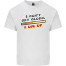 I Don't Get Older Funny Gaming Gamer Birthday Mens Cotton T-Shirt Tee Top White