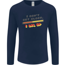 I Don't Get Older Funny Gaming Gamer Birthday Mens Long Sleeve T-Shirt Navy Blue