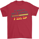 I Don't Get Older Funny Gaming Gamer Birthday Mens T-Shirt 100% Cotton Red