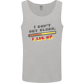 I Don't Get Older Funny Gaming Gamer Birthday Mens Vest Tank Top Sports Grey