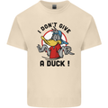 I Don't Give a Duck Funny Offensive Rude Joke Mens Cotton T-Shirt Tee Top Natural