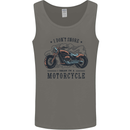 I Don't Snore I Dream I'm a Motorcycle Biker Funny Mens Vest Tank Top Charcoal