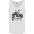 I Don't Snore I Dream I'm a Motorcycle Biker Funny Mens Vest Tank Top White