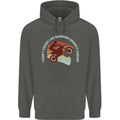 I Dont Crash Funny Motocross Biker Xmoto Childrens Kids Hoodie Storm Grey