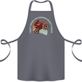 I Dont Crash Funny Motocross Biker Xmoto Cotton Apron 100% Organic Steel