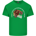 I Dont Crash Funny Motocross Biker Xmoto Kids T-Shirt Childrens Irish Green