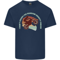I Dont Crash Funny Motocross Biker Xmoto Kids T-Shirt Childrens Navy Blue
