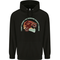 I Dont Crash Funny Motocross Biker Xmoto Mens 80% Cotton Hoodie Black