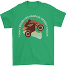 I Dont Crash Funny Motocross Biker Xmoto Mens T-Shirt 100% Cotton Irish Green