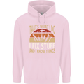 I Fix Stuff Funny Electrician Sparky Mechanic Childrens Kids Hoodie Light Pink