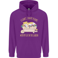 I Have Plans With My Cat in the Garden Gardening Childrens Kids Hoodie Purple