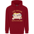 I Have Plans With My Cat in the Garden Gardening Childrens Kids Hoodie Red