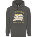 I Have Plans With My Cat in the Garden Gardening Childrens Kids Hoodie Storm Grey