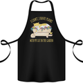 I Have Plans With My Cat in the Garden Gardening Cotton Apron 100% Organic Black
