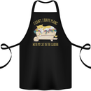 I Have Plans With My Cat in the Garden Gardening Cotton Apron 100% Organic Black