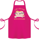 I Have Plans With My Cat in the Garden Gardening Cotton Apron 100% Organic Pink