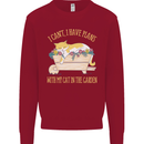I Have Plans With My Cat in the Garden Gardening Kids Sweatshirt Jumper Red