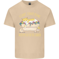 I Have Plans With My Cat in the Garden Gardening Mens Cotton T-Shirt Tee Top Sand